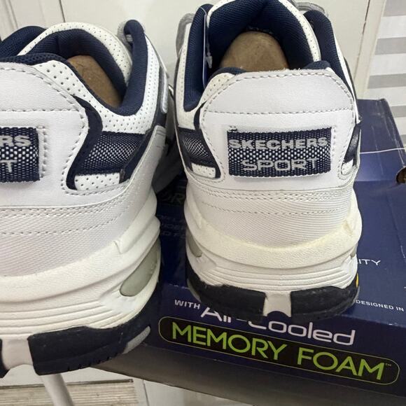 Skechers Vigor 3.0 Arbiter Air Cooled Memory Foam Shoes Mens Size 10 Wide Fit